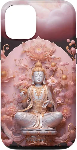 Miniatura 26 de iPhone 16 Pink Buddha - Lotus Flower - Spiritual Buddhism Buddhist Case