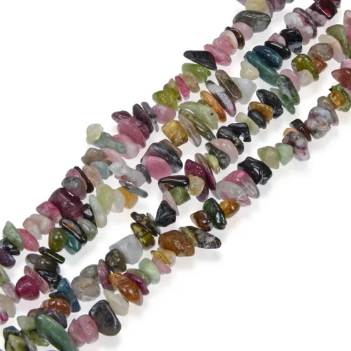 Miniatura 30 de Adabele Cuentas sueltas de gemas de cristal natural Chrysocolla de 15 pulgadas, con agujero perforado, de forma libre, espaciadores de piedra
