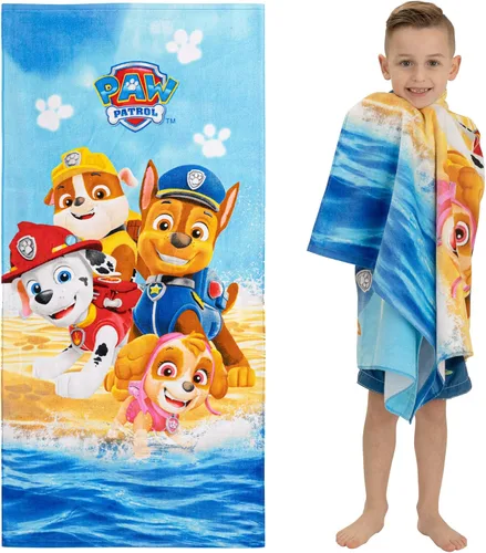 Miniatura 10 de Franco Toalla de playa de algodón súper suave para niños, 58 x 28 pulgadas, Hello Kitty