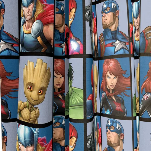 Miniatura 6 de Jay Franco Marvel Avengers Team - Juego de 4 cortinas de 63 pulgadas, hermosa decoración de habitación y fácil de instalar, las cortinas de ventana