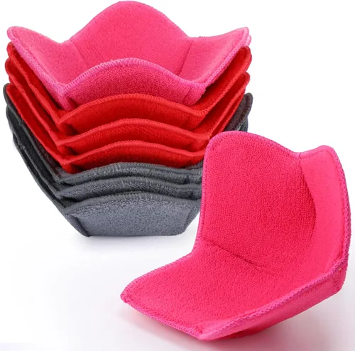 Miniatura 8 de Patelai Juego de 8 recipientes para microondas acogedores para comida caliente, de 7.5 pulgadas, aptos para microondas, multiusos, a prueba