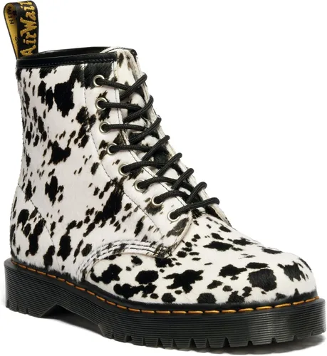 Dr. Martens, Botas industriales ligeras para mujer Maple Zip con puntera de acero