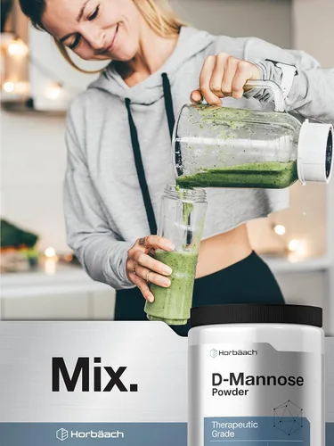 Miniatura 6 de Horbaach D-manosa en polvo 10 onzas Suplemento para mujeres y hombres Sin sabor Vegetariano, sin OMG y sin gluten
