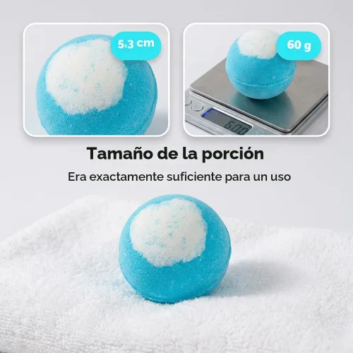 Miniatura 2 de Bombas de baño con caja de bolas de sal de juguete oceánico, regalos de Pascua, rellenos de cesta de Pascua de burbujas, rellenos de huevos de Azul