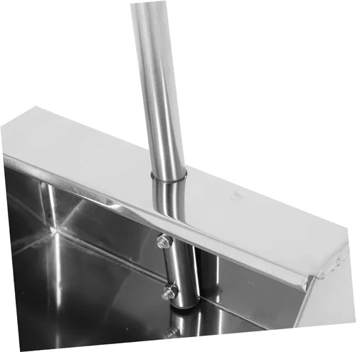 Miniatura 4 de DOITOOL Sartenes con mango largo, recogedor vertical de acero inoxidable resistente para vestíbulo, garaje, hogar y, 30.34 pulgadas de longitud