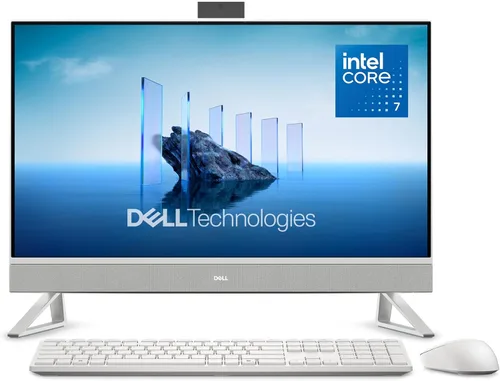 Miniatura 13 de Dell 27 Computadora de escritorio todo en uno ec27250-Pantalla FHD de 27 pulgadas (1920 x 1080), Procesador Intel Core 5 120U, Gráficos Intel, RAM