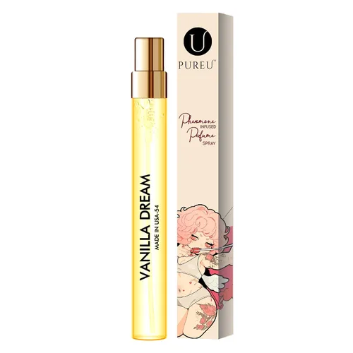 Miniatura 14 de PUREU Perfumes con feromonas para mujeres y hombres Ámbar Vainilla Perfume de feromonas de larga duración Perfumes de aceite de colonia para hombres