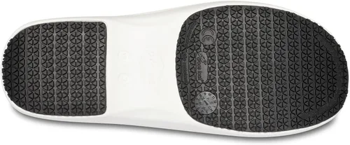 Miniatura 4 de Crocs Neria Pro II - Crocs embellecidos para mujer Zapatos de trabajo antideslizantes, blanco, 5