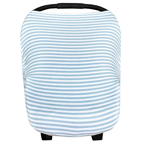 Miniatura 137 de Copper Pearl Funda multiusos: fundas de asiento de automóvil, funda de lactancia y cubierta de cochecito para el sol, tela elástica, uso para todas