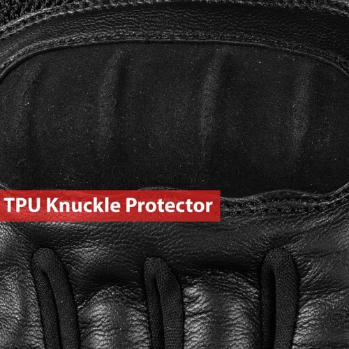 Miniatura 2 de Jackets 4 Bikes Guantes tácticos de cuero de cabra y AirMesh para hombre
