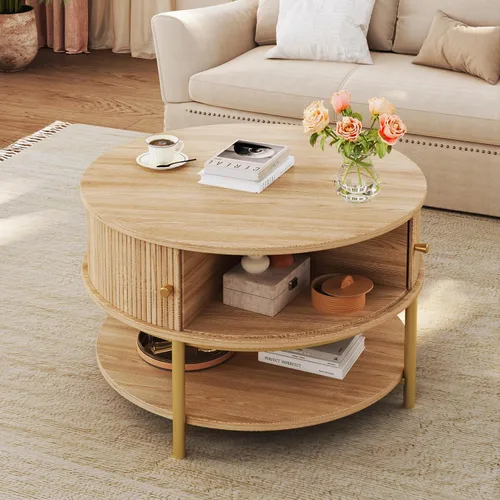 Miniatura 11 de HUAHUU Mesa de centro elevable de 40 pulgadas con almacenamiento, mesa de centro cuadrada 4 en 1 con compartimento oculto y estante abierto y 2
