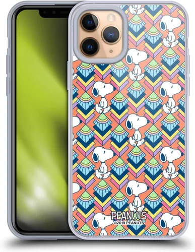 Miniatura 156 de Head Case Designs Snoopy Deco Dreams - Funda de gel suave con licencia oficial de Peanuts Blue Pattern compatible con Apple iPhone 7 Plus/iPhone 8
