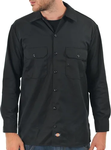 Miniatura 4 de Dickies Camisa de trabajo de manga larga grande y alta para hombre