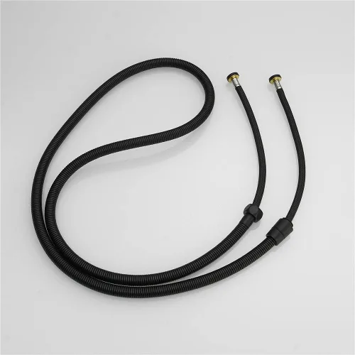 Miniatura 8 de Manguera de ducha extra larga, reemplazo de 79 pulgadas, extensión de mano, negro mate