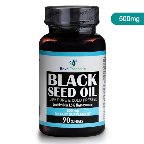 Miniatura 3 de HalalEveryDay Aceite de Semilla Negra Orgánico - Certificado USDA Prensado en Frío Botella de Vidrio Concentración de Timoquinona de Más del 1.5% 3