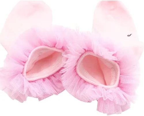 Miniatura 3 de Calcetines con volantes para bebé, 4 unidades, color blanco, negro, gris, rosa, multicolor