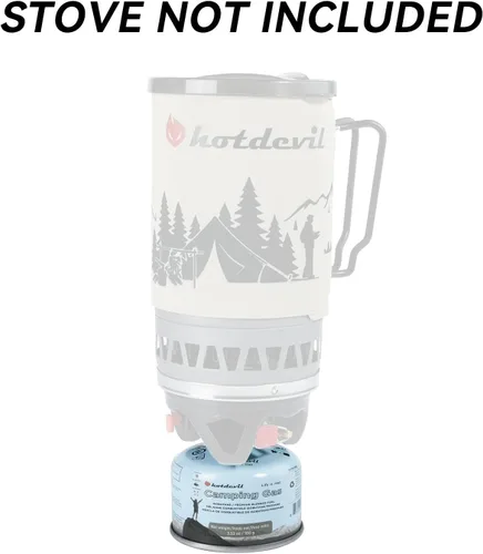 Miniatura 7 de Hotdevil Recipiente de combustible de isobutano de 100 gramos para estufa de camping Recipiente de combustible de butano y propano para camping