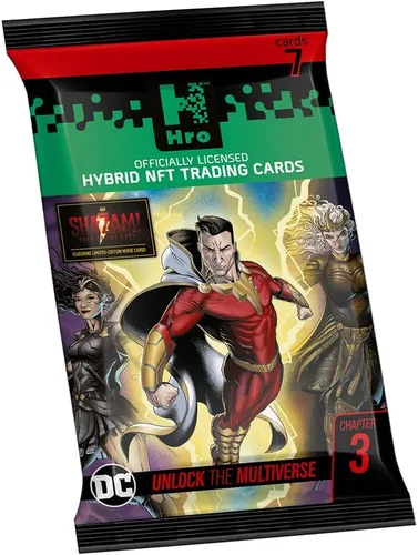 Miniatura 2 de DC HRO Capítulo 3: paquete de 24 cajas Mega Booster, 168 tarjetas comerciales digitales híbridas