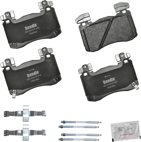 Miniatura 176 de Pastillas de freno delanteras cerámicas Bendix Priority1 CFC2302 para Hyundai Elantra 2021, Sonata 2022-2020, Kia K5 2023-2021