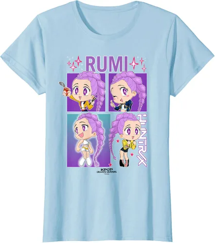 Miniatura 19 de Camiseta con licencia oficial de Kpop Demon Hunters Rumi