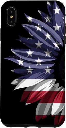 Miniatura 11 de Sunflower American Flag Patriotic for Men and Women Case for iPhone 17