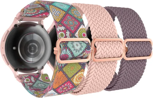 Miniatura 8 de Delidigi Bandas elásticas compatibles con Samsung Galaxy Watch 7/6/5/4 de 1.575 pulgadas, 1.732 pulgadas, Watch 6 Classic de 1.732 pulgadas, Watch 5