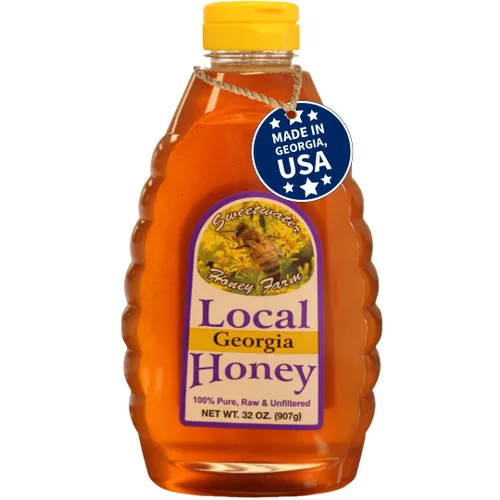 Miniatura 9 de Miel de azahar – 100% pura, cruda y sin filtrar – 32 onzas – Sweetwater Creek Honey Farm – Propiedad y operación de apicultores, 100% miel