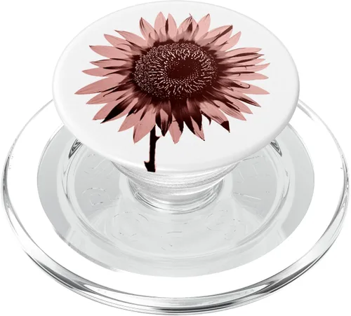 Miniatura 8 de Simple Flower - PopSockets PopGrip intercambiables de girasol rosa rosa