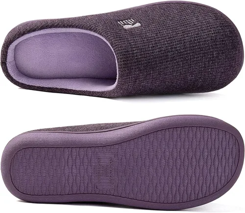 Miniatura 2 de RockDove Pantuflas originales de espuma viscoelástica bicolor para mujer, 5-12