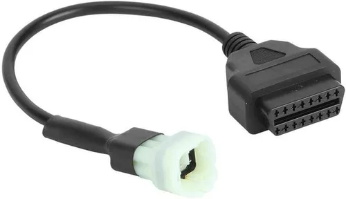 Miniatura 3 de cable adaptador de 6 pines a 16 pines, diagnóstico de fallas del motor OBD2 y detector, se ajusta para programación de ECU de motocicletas KTM