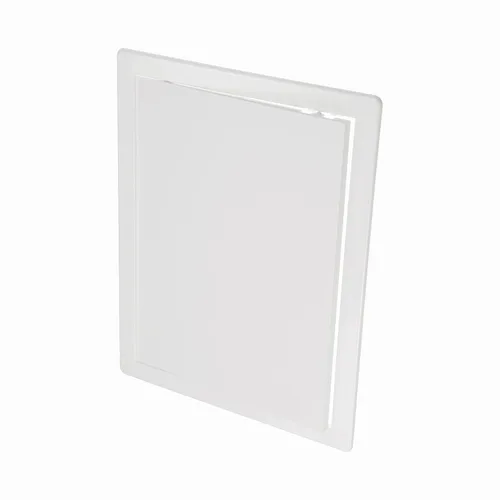 Panel de acceso de plástico blanco de 10 x 13 pulgadas. Panel de puerta de eje de servicio. Plomería, electricidad, calefacción, panel de acceso de