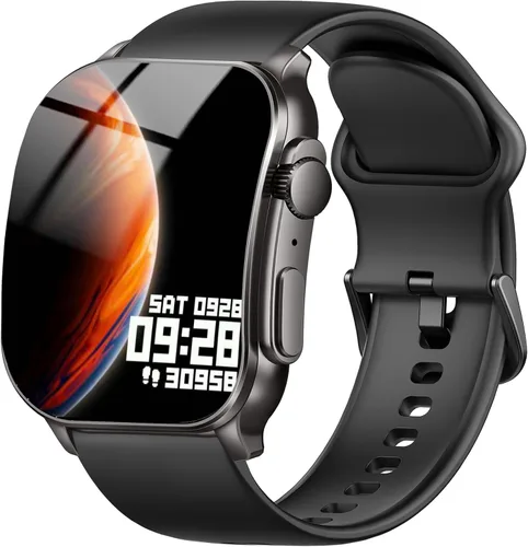 Miniatura 10 de Reloj inteligente para hombres y mujeres, reloj inteligente con pantalla AMOLED curva de 2.01", llamada Bluetooth, más de 100 modos deportivos