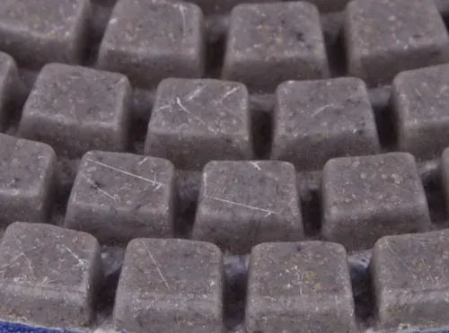 Miniatura 2 de DAMO Juego de 7 almohadillas de pulido de diamante seco de 4 pulgadas con soporte trasero para superficies de granito, hormigón y mármol