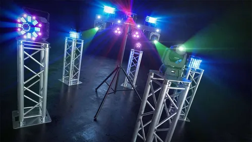 Miniatura 5 de Chauvet DJ (CHDDJ) Unidad de luz de escenario, NEGRO (Intimidator Spot 160 ILS)