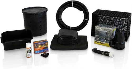 Miniatura 12 de HALF OFF PONDS Simply Waterfalls 3200 - Kit de cascada sin estanque, con forro de PVC de 10 pies por 15 pies y bomba sumergible de la serie