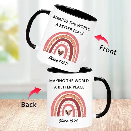 Miniatura 3 de Taza de 104º Cumpleaños, Vintage 1922 Regalos de 104º Cumpleaños para Mujeres, Hombres, Ella, Él, Mamá, Papá, Esposa, Marido, Tía, Tío, Hermana