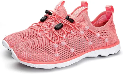 Miniatura 5 de MOERDENG - Zapatos de agua de secado rápido para mujer, ligeros, para deportes al aire libre, playa, piscina, ejercicio