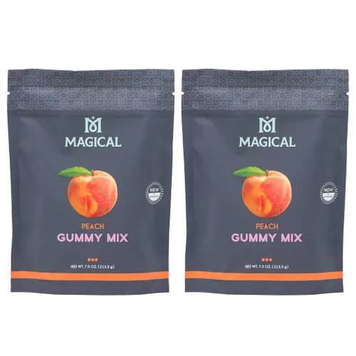 Miniatura 15 de Magical Butter Mezcla normal de gomitas de naranja – Polvo de gelatina fácil para gomitas caseras – Mezcla de dulces afrutados para golosinas