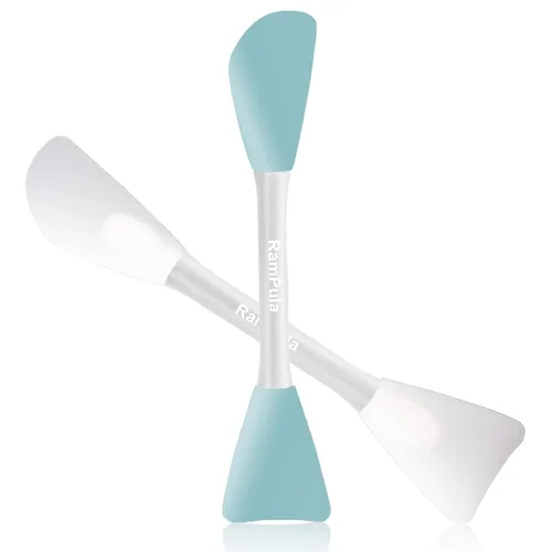 Miniatura 11 de RamPula Cepillo de silicona para máscara facial, cepillo aplicador de máscara de barro facial flexible para aplicar máscara facial, máscara