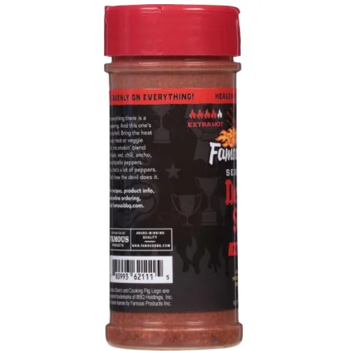 Miniatura 5 de Famous Dave's - 1 unidad, condimento Devil's Spit (6 onzas)