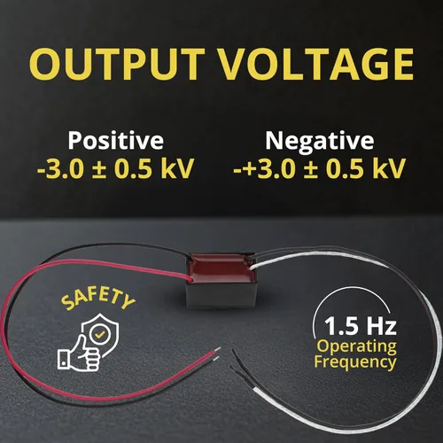 Miniatura 7 de Módulo generador de iones bipolares, AC 110V 60Hz Componente de reemplazo de ionización positiva y negativa para HVAC compatible, VAV y equipos