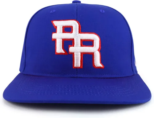 Miniatura 2 de Trendy Apparel Shop Gorra Snapback con visera plana bordada en 3D PR con bandera de Puerto Rico