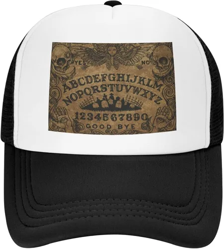 Miniatura 2 de Game Ouija Board Pattern Logo(1) Baseball Cap Women's Men Denim Hats Adjustable Mesh Casquette