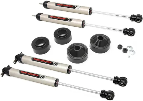 Miniatura 4 de Rough Country - Kit de elevación de 1.75" para Jeep Wrangler JK 2007-2018 - 65140