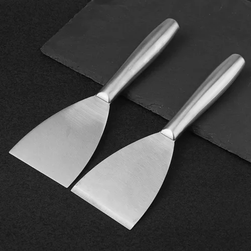 Miniatura 4 de Paquete de 4 espátulas de masilla de 3 pulgadas, juego de cuchillos de masilla, cuchillo de masilla de acero inoxidable, raspador de papel tapiz