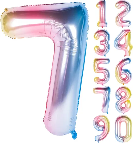 Miniatura 19 de Globos de 40 pulgadas para inflar con helio, de película de aluminio, para fiestas, cierre manual (púrpura 0)