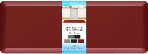 Miniatura 25 de StepRite Tapete de cocina antifatiga de 4/5 pulgadas de grosor, antideslizante, resistente a las manchas y al agua, tapete de escritorio para Azul
