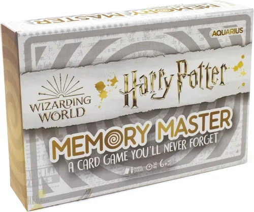 AQUARIUS Juego de cartas maestras de memoria de Harry Potter, divertido juego de fiesta familiar para niños, adolescentes y adultos, regalo