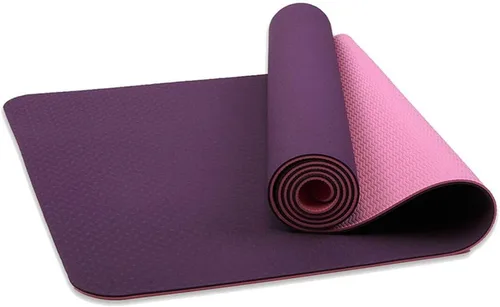 Miniatura 11 de Attraction Design Alfombrilla de yoga antideslizante extra gruesa para yoga, respetuosa con el medio ambiente, alfombrilla de yoga de alta densidad