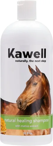 Kawell USA Champú concentrado para caballo. Promueve un pelaje y una piel saludables. Ayuda a aliviar la picazón y la piel seca, alergias e